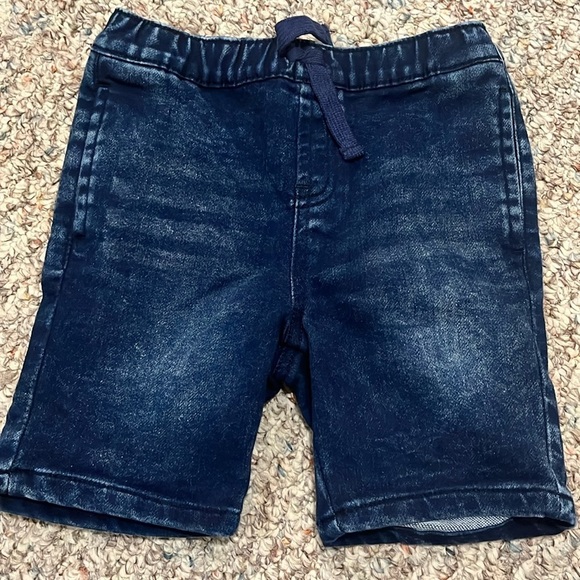 7 For All Mankind• Dark Wash Denim Little Girl Shorts, Size 4T, NWOT - Picture 1 of 7
